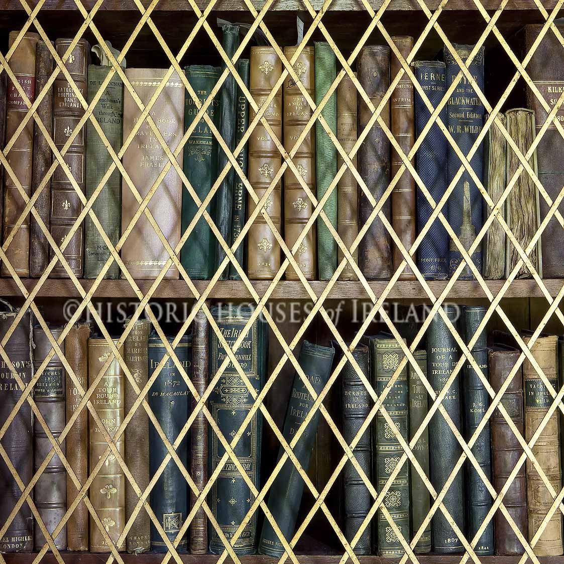 Library Shelves, Glin Castle